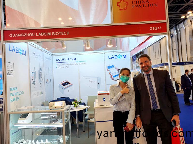 【展會迴顧(gu)】藍勃生(sheng)物精綵(cai)亮相2022 MEDLAB Middle East